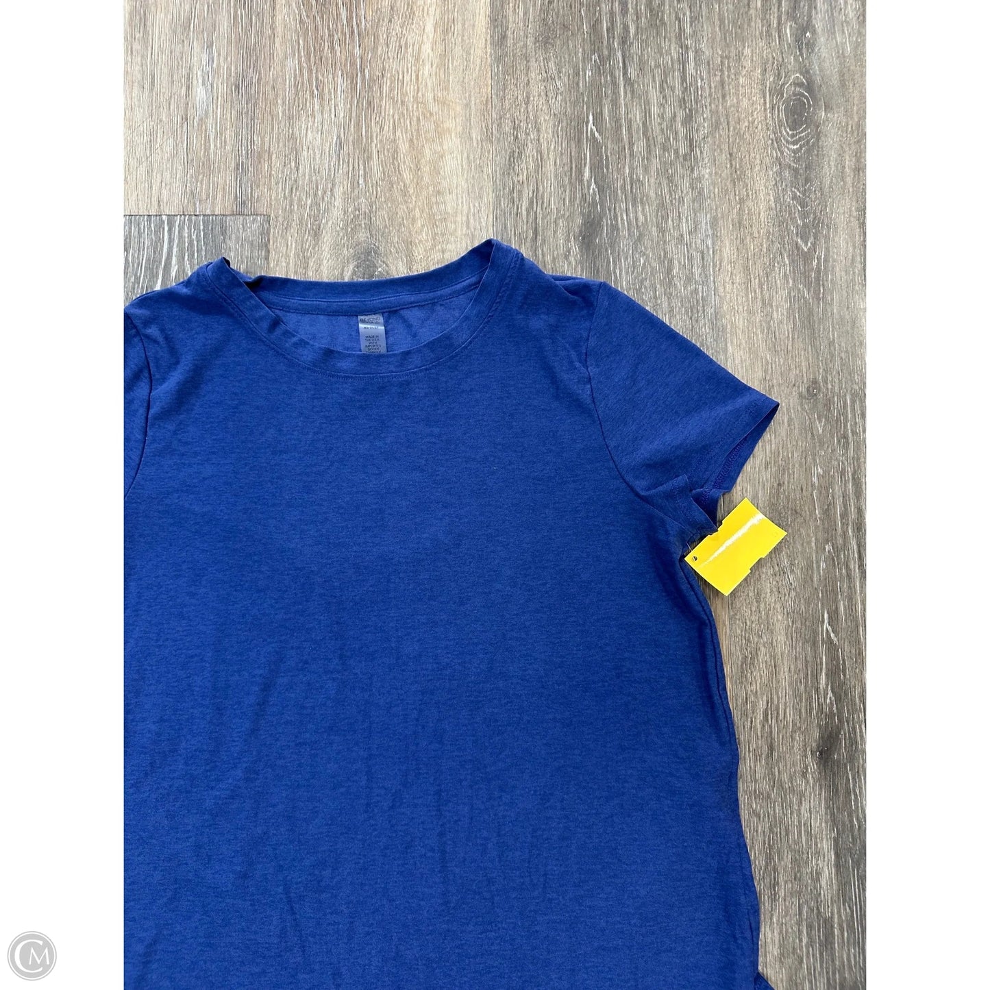 Athletic Top Short Sleeve By Beyond Yoga In Blue, Size: Xs