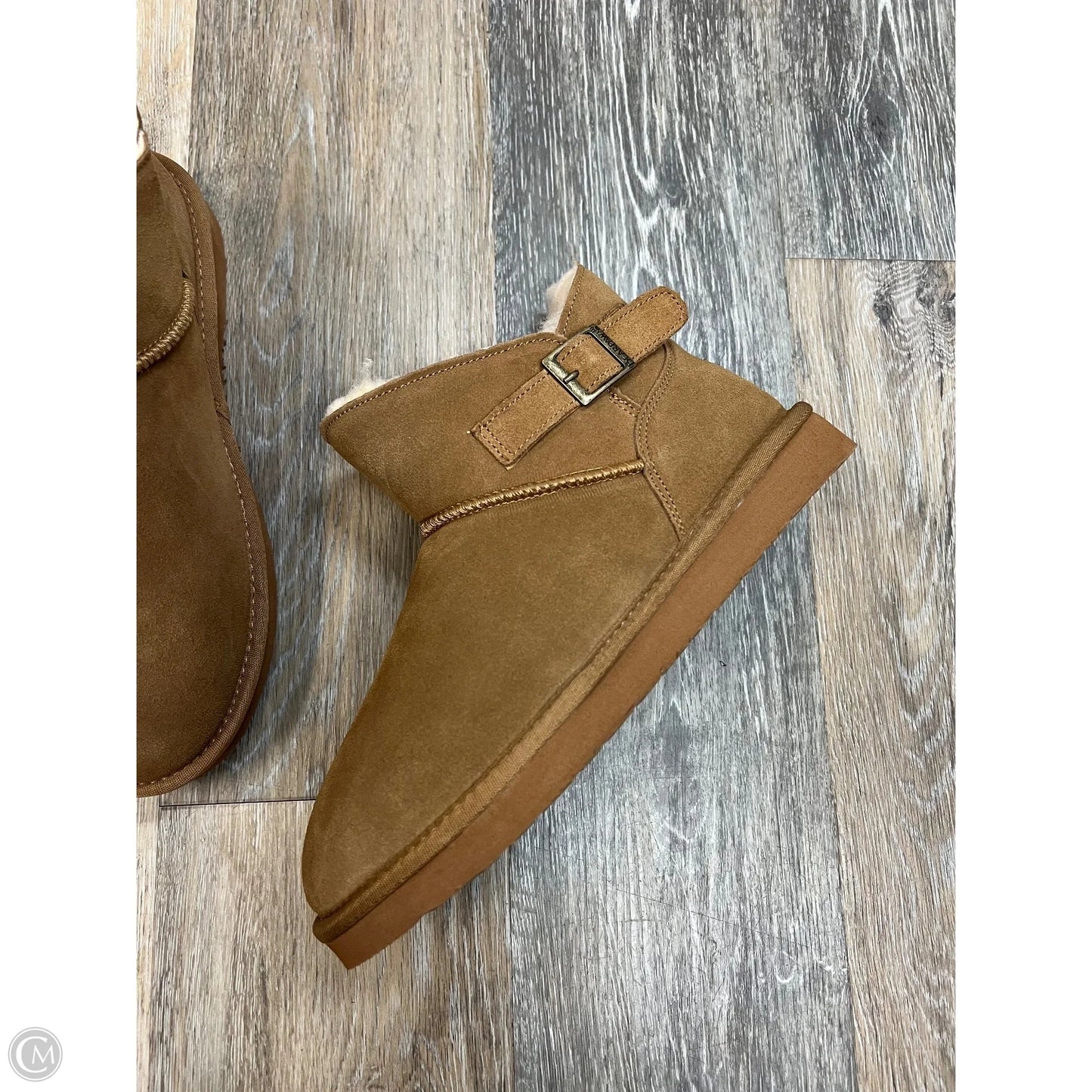 Boots Snow By Bearpaw In Tan, Size: 10