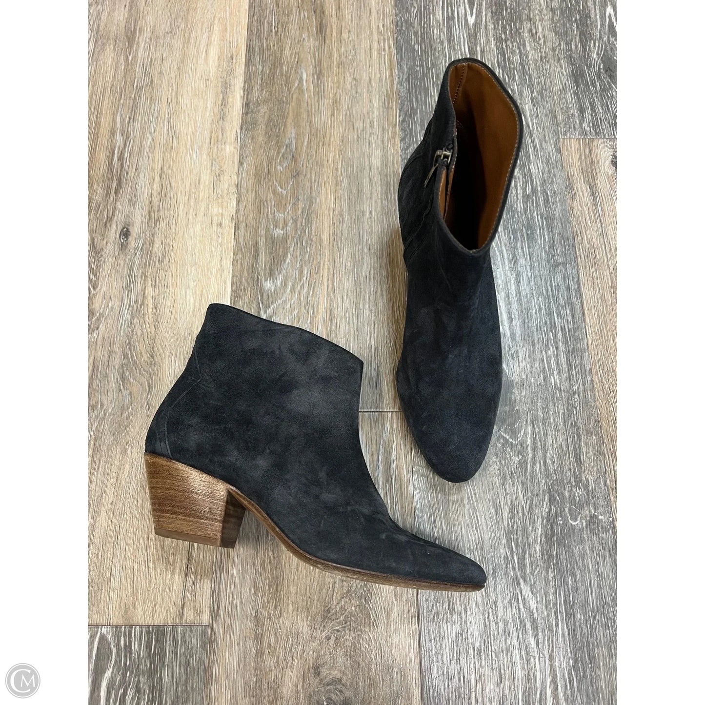 Boots Designer By Isabel Marant In Blue Grey, Size: 8/38