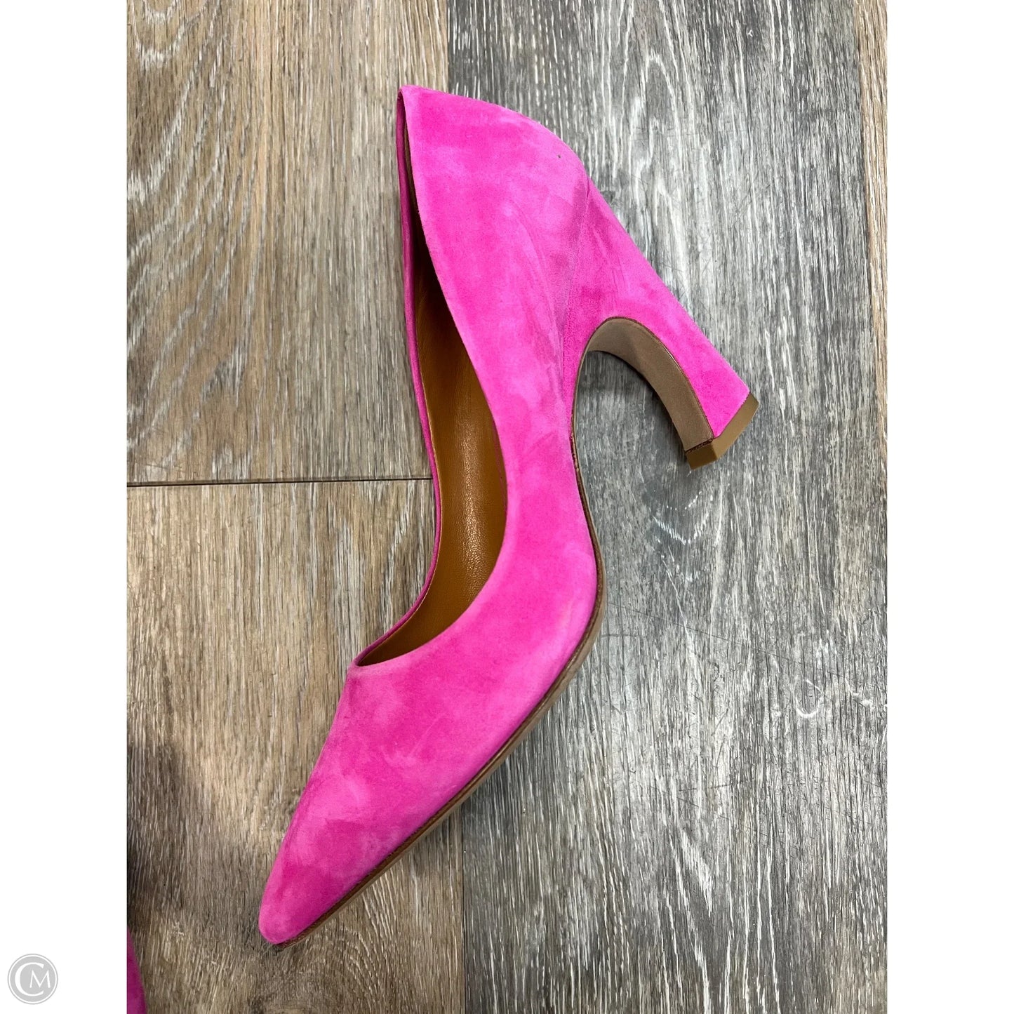 Shoes Luxury Designer By Chloe In Pink, Size: 8/38