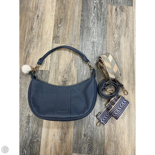 Handbag Leather By Pom Pom London, Size: Medium