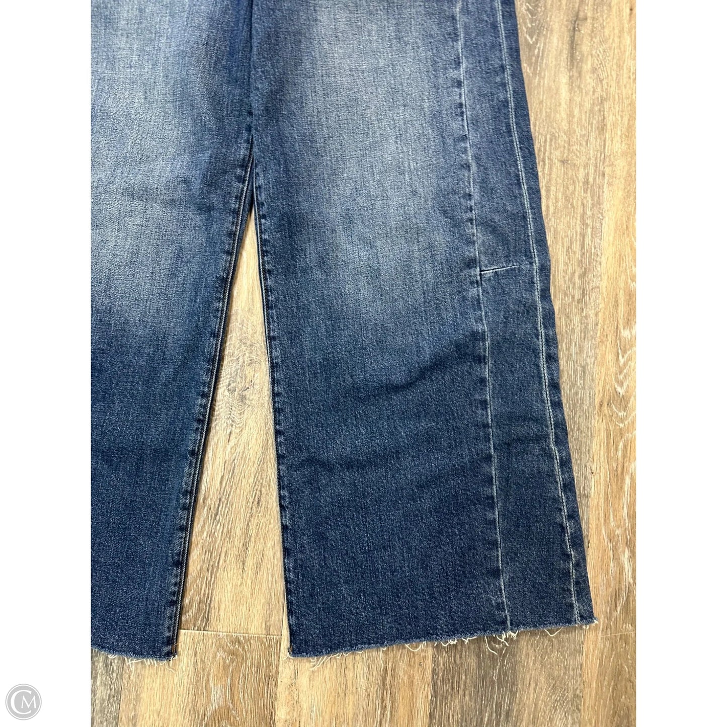 Jeans Wide Leg By Kut In Blue Denim, Size: 4