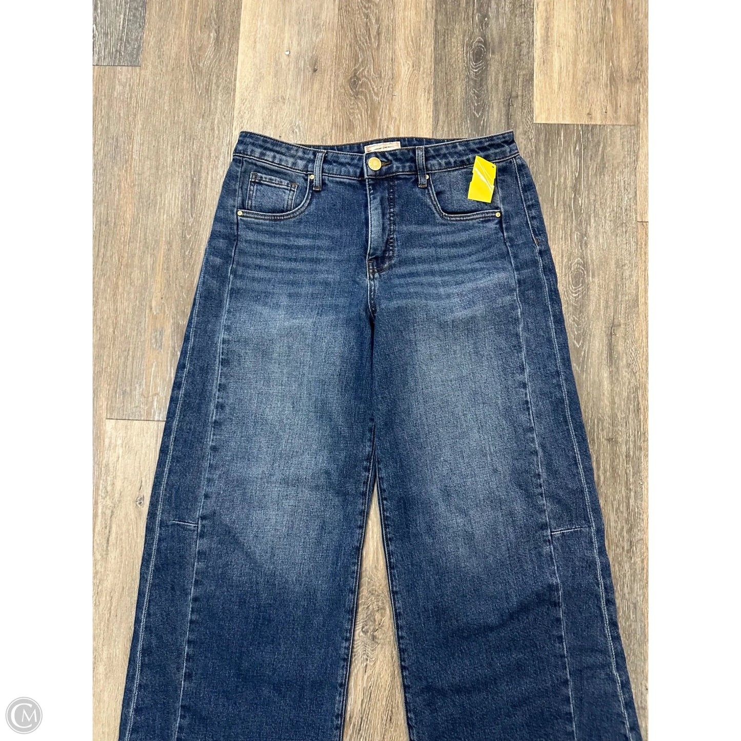 Jeans Wide Leg By Kut In Blue Denim, Size: 4