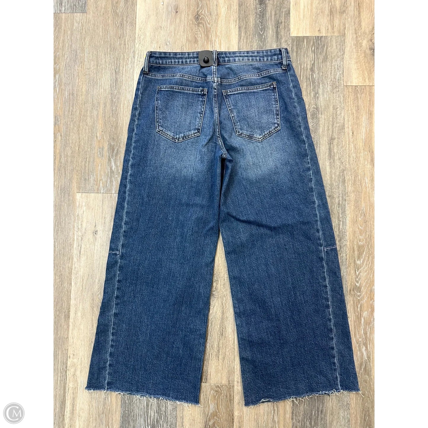 Jeans Wide Leg By Kut In Blue Denim, Size: 4