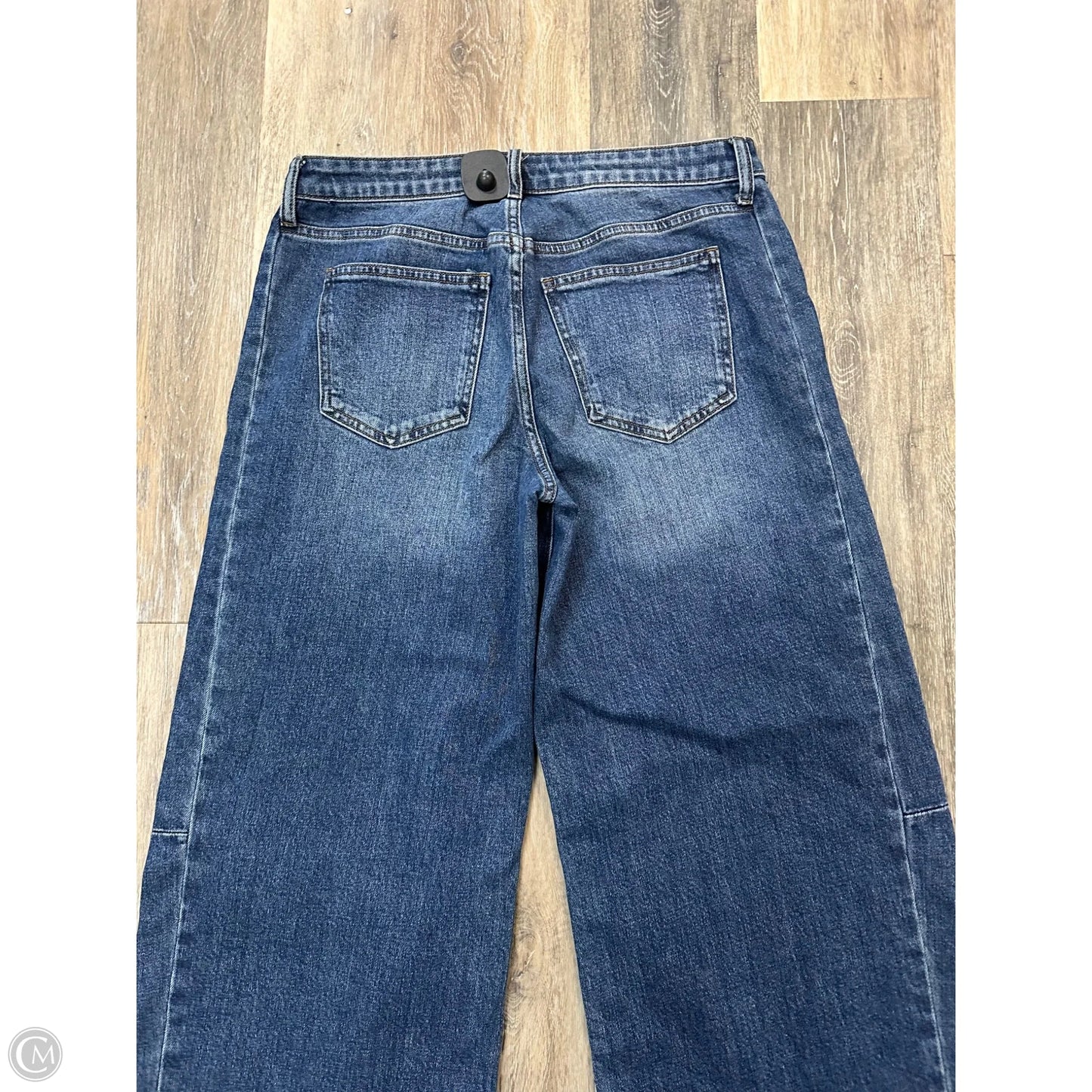 Jeans Wide Leg By Kut In Blue Denim, Size: 4
