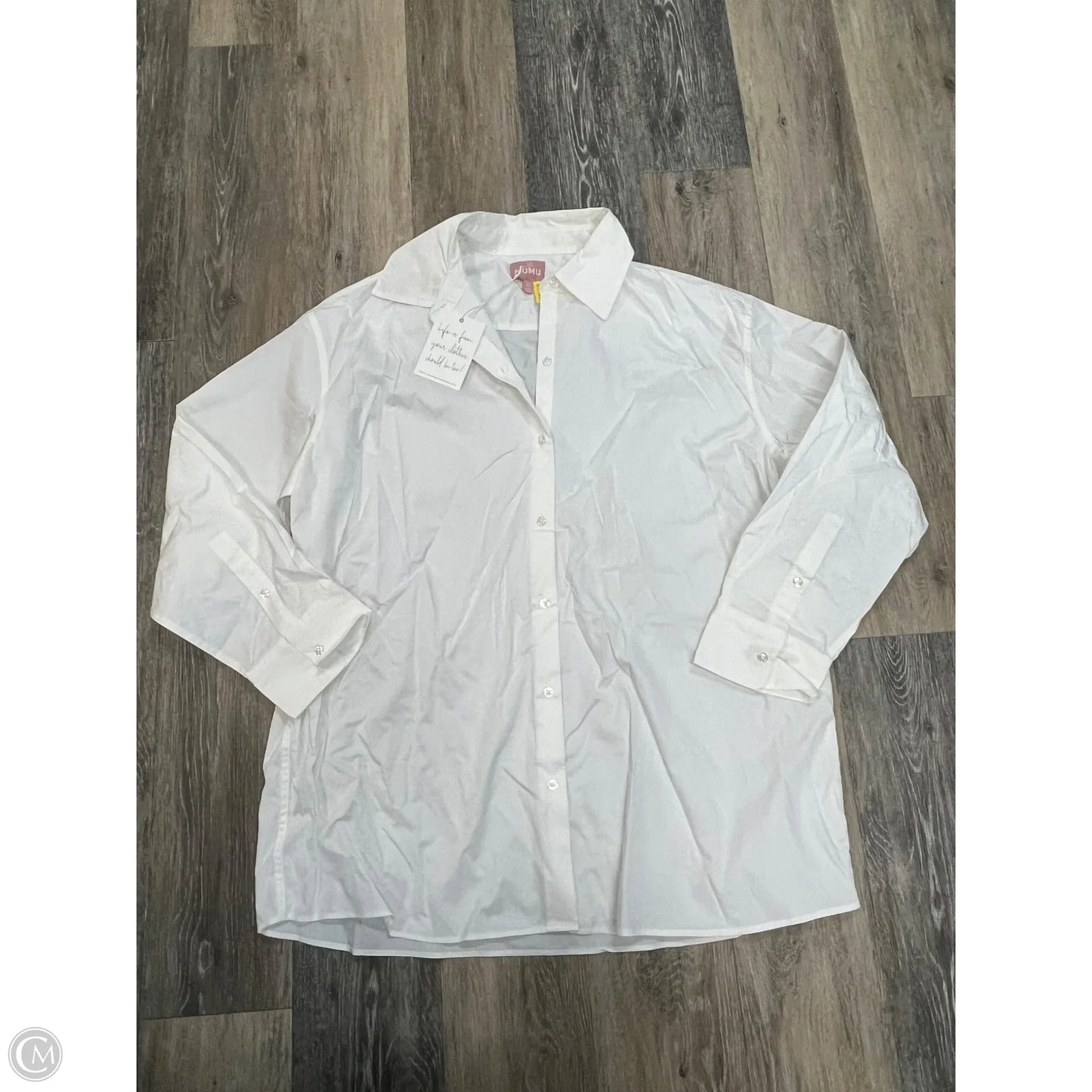 Tunic Long Sleeve By Show Me Your Mumu In White, Size: L