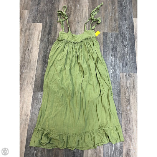 Dress Casual Maxi By Free People In Green, Size: S