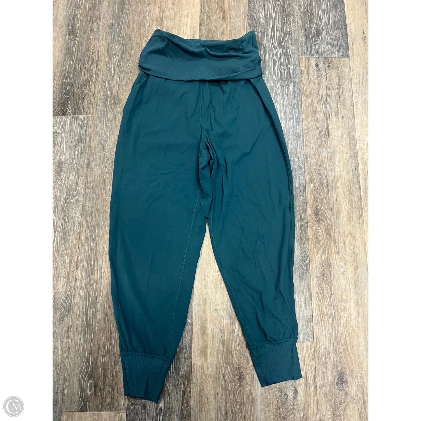 Athletic Pants By Lululemon In Teal, Size: M