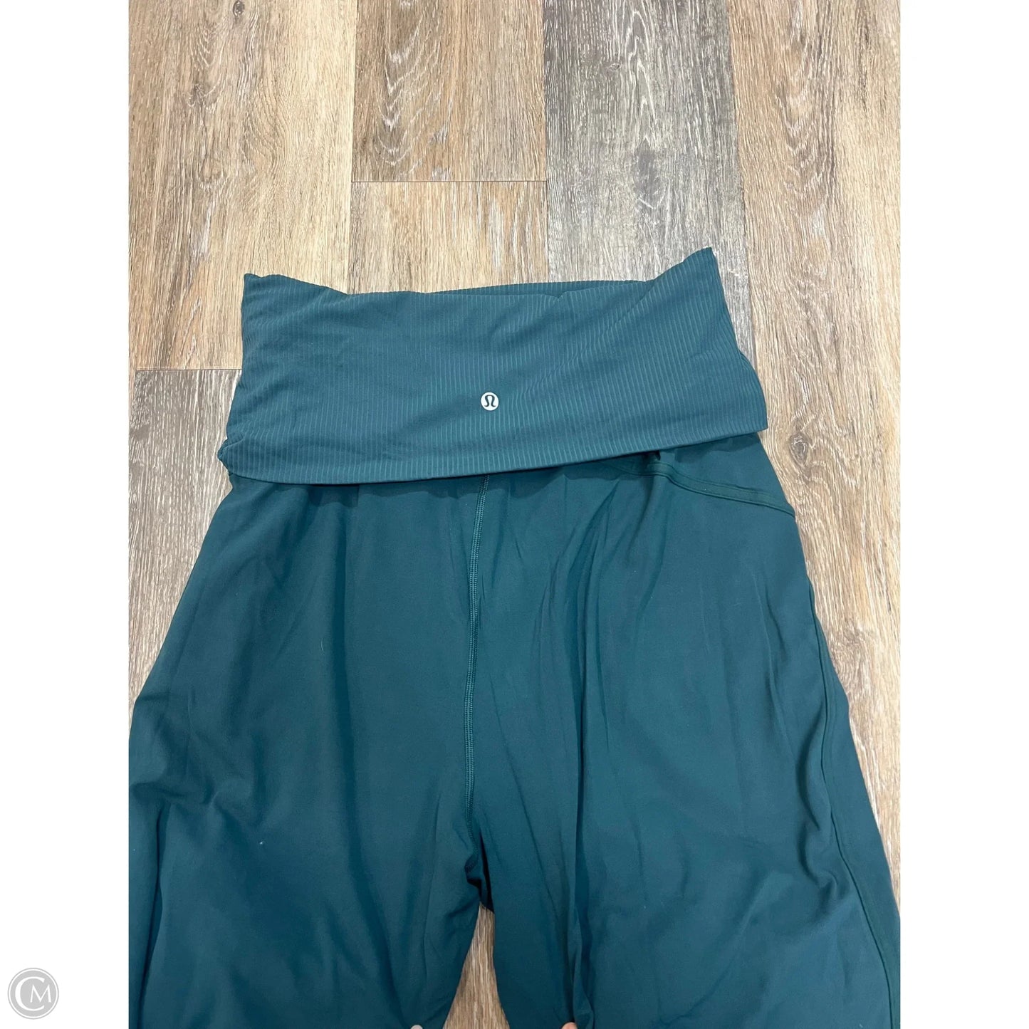 Athletic Pants By Lululemon In Teal, Size: M