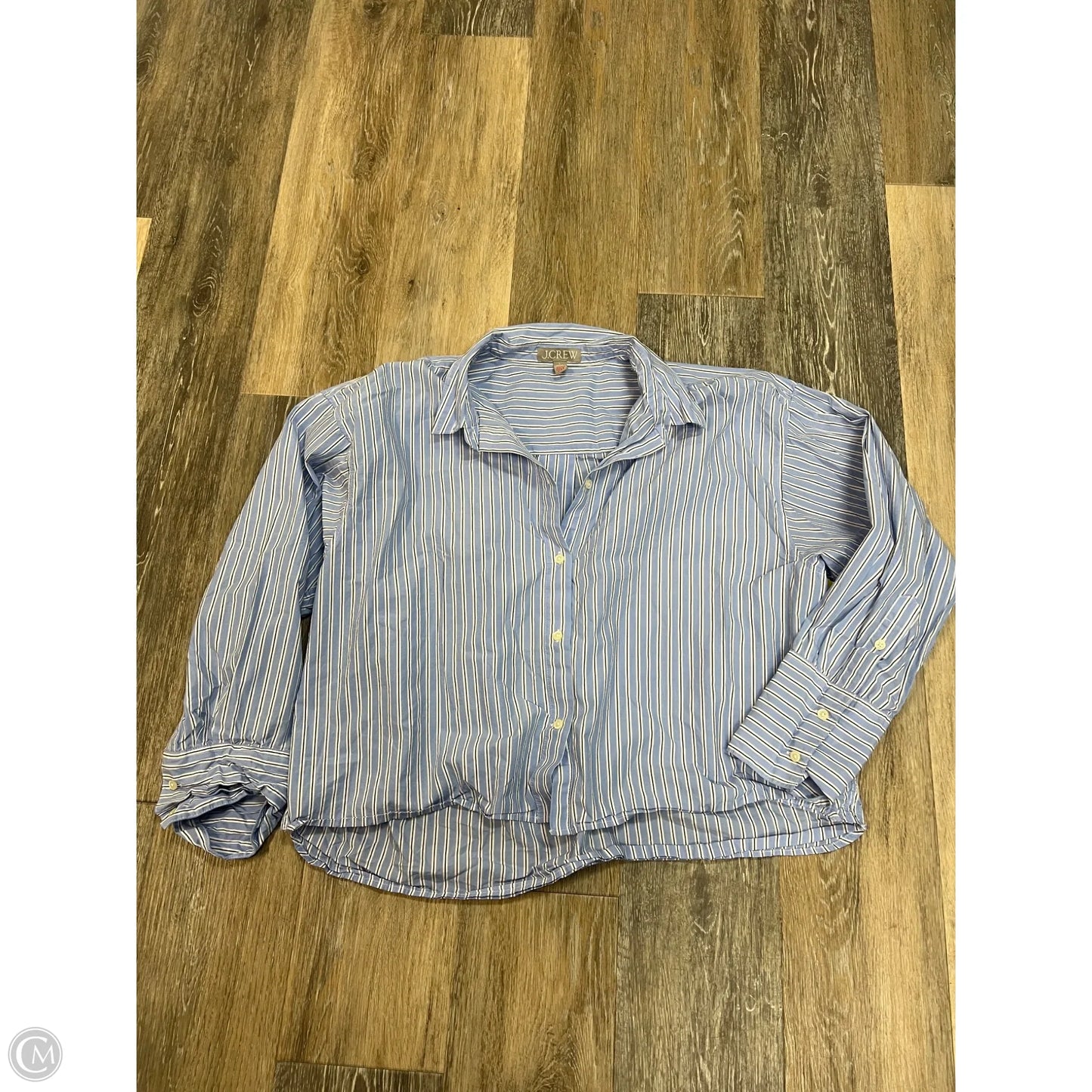 Pajamas 2pc By J. Crew In Striped Pattern, Size: L