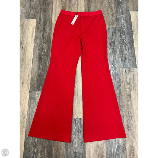 Pants Designer By Alice + Olivia In Red, Size: 10
