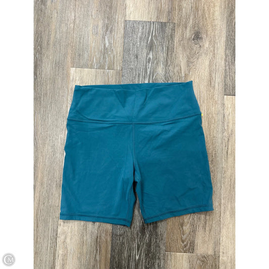 Athletic Shorts By Athleta In Blue, Size: L