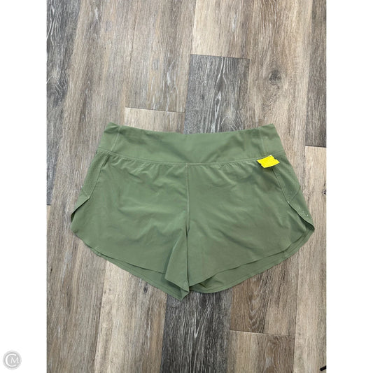 Athletic Shorts By Athleta In Green, Size: L