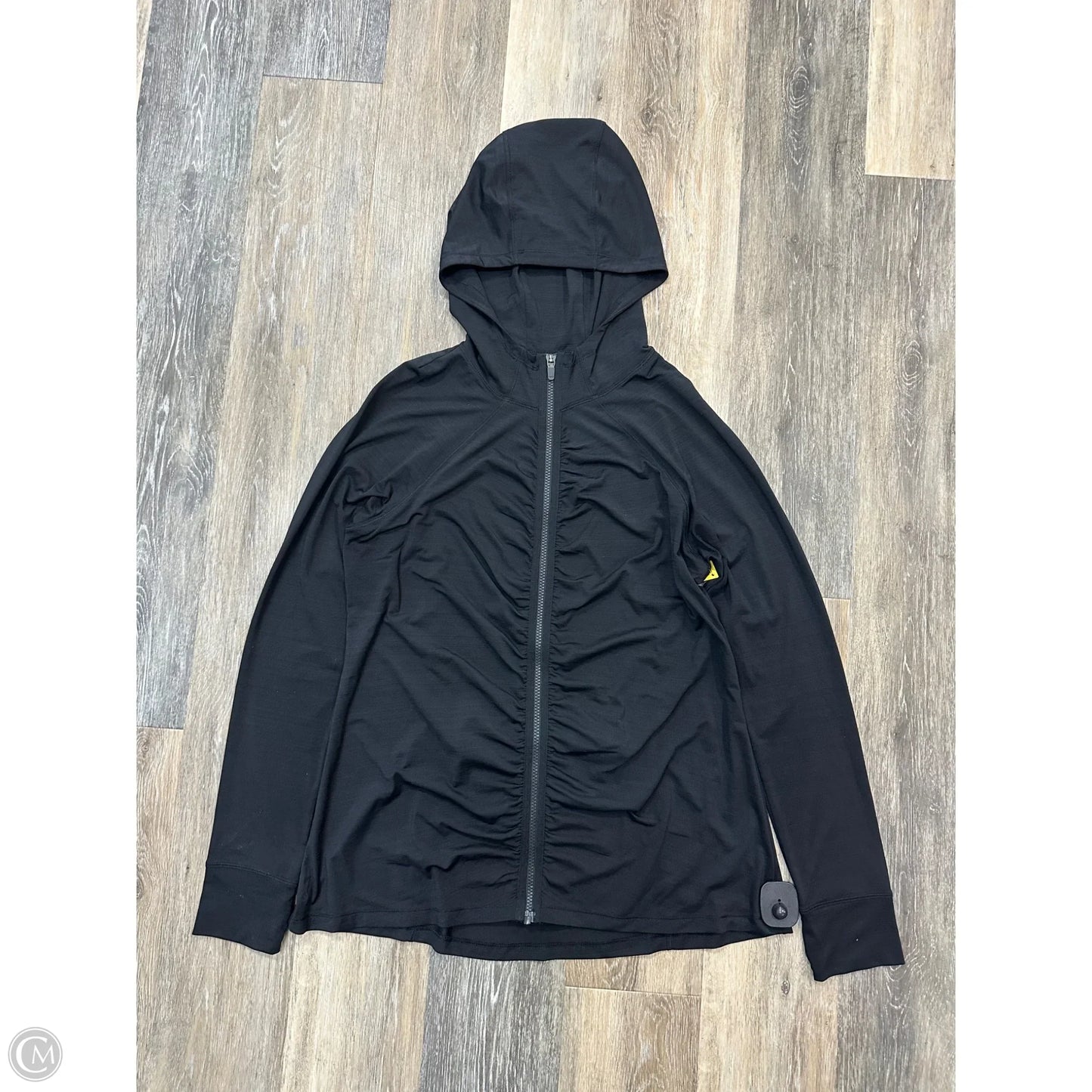 Athletic Jacket By Athleta In Black, Size: Xl