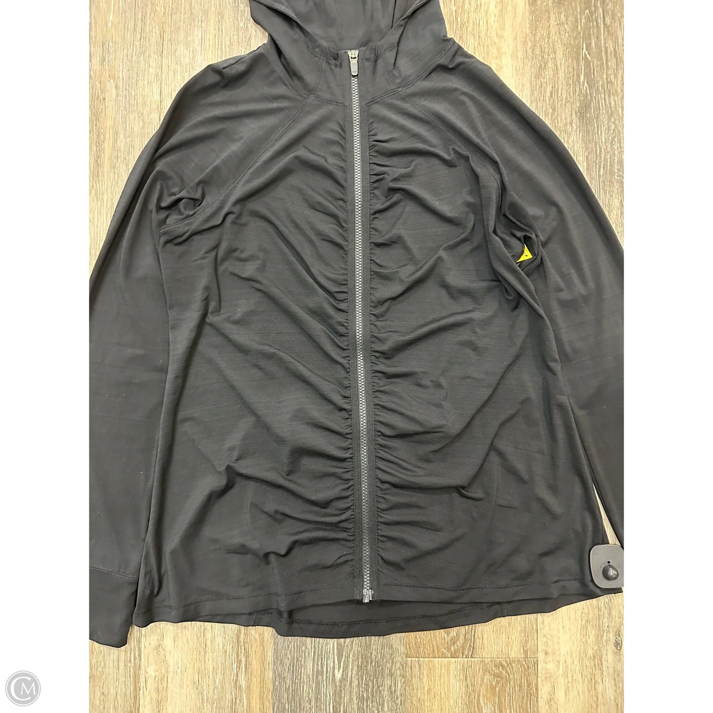 Athletic Jacket By Athleta In Black, Size: Xl