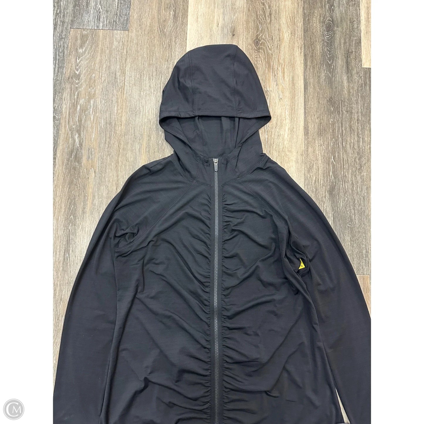 Athletic Jacket By Athleta In Black, Size: Xl