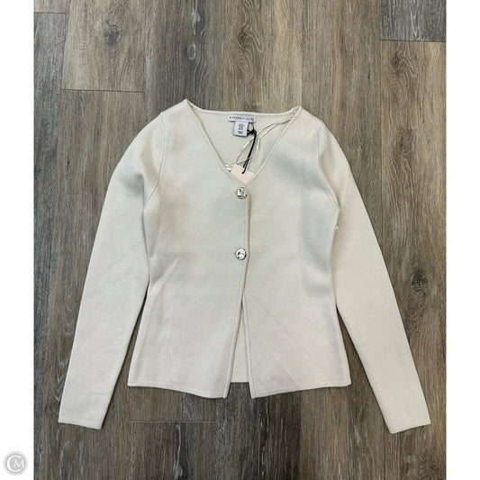 Sweater Cardigan By Sincerely Jules In Cream, Size: Xs