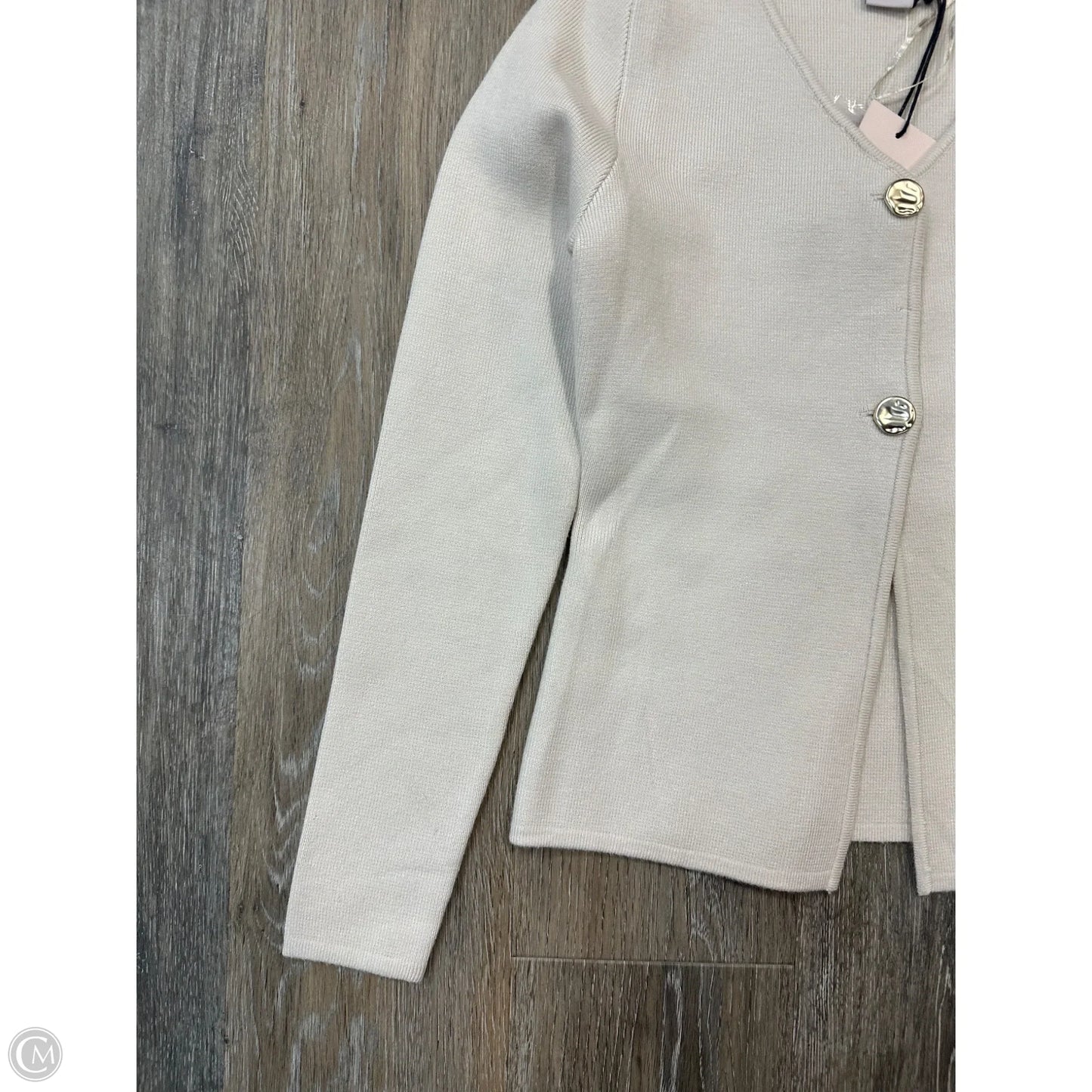 Sweater Cardigan By Sincerely Jules In Cream, Size: Xs