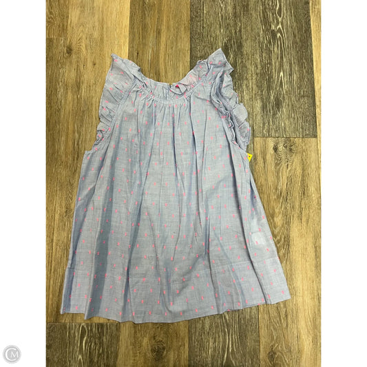 Top Sleeveless Designer By Lilly Pulitzer In Blue, Size: Xs