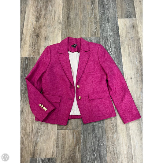 Blazer By J. Crew In Pink, Size: 4