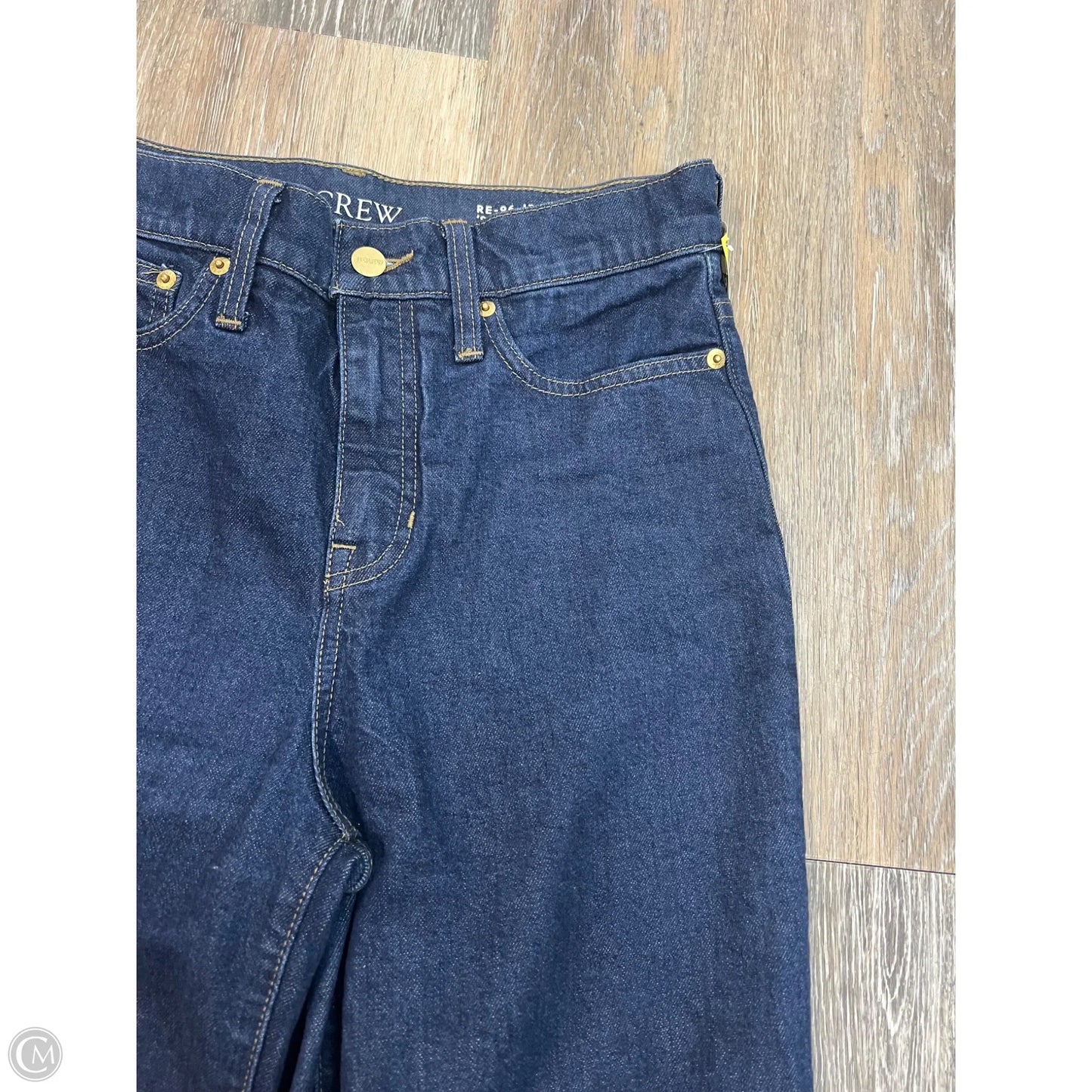 Jeans Wide Leg By J. Crew In Blue Denim, Size: 2p