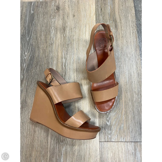 Sandals Designer By Tory Burch In Tan, Size: 7