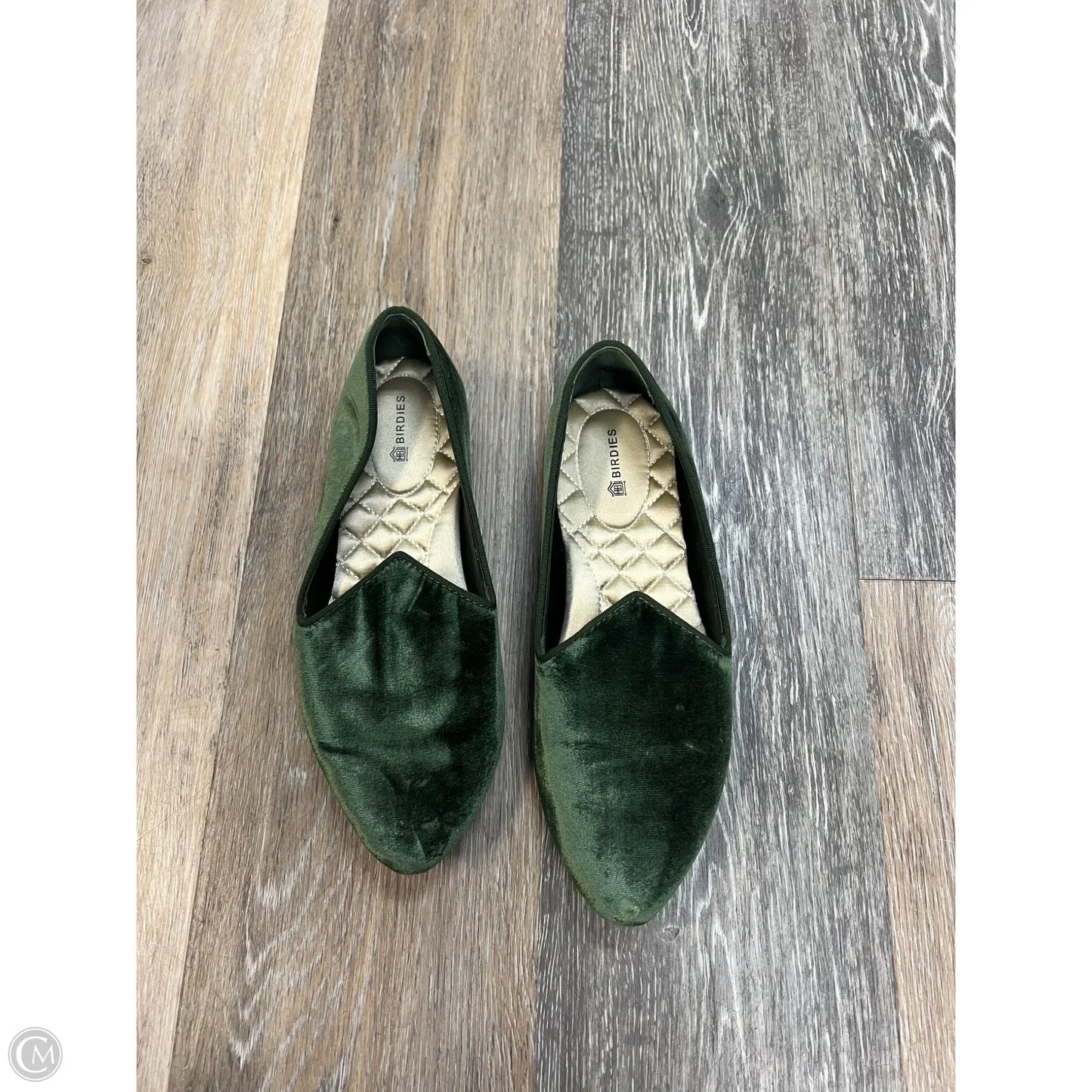 Shoes Flats By Birdies In Green, Size: 7