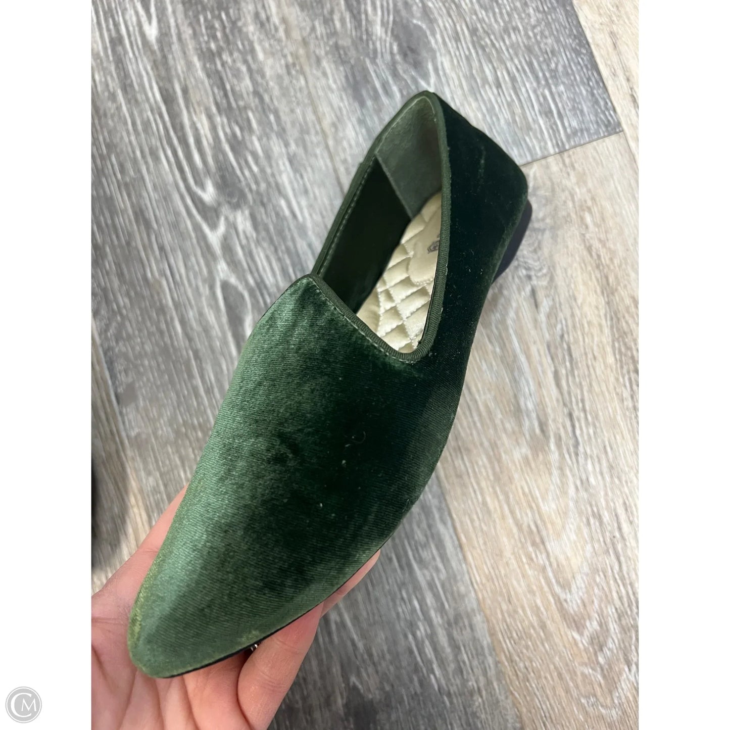 Shoes Flats By Birdies In Green, Size: 7