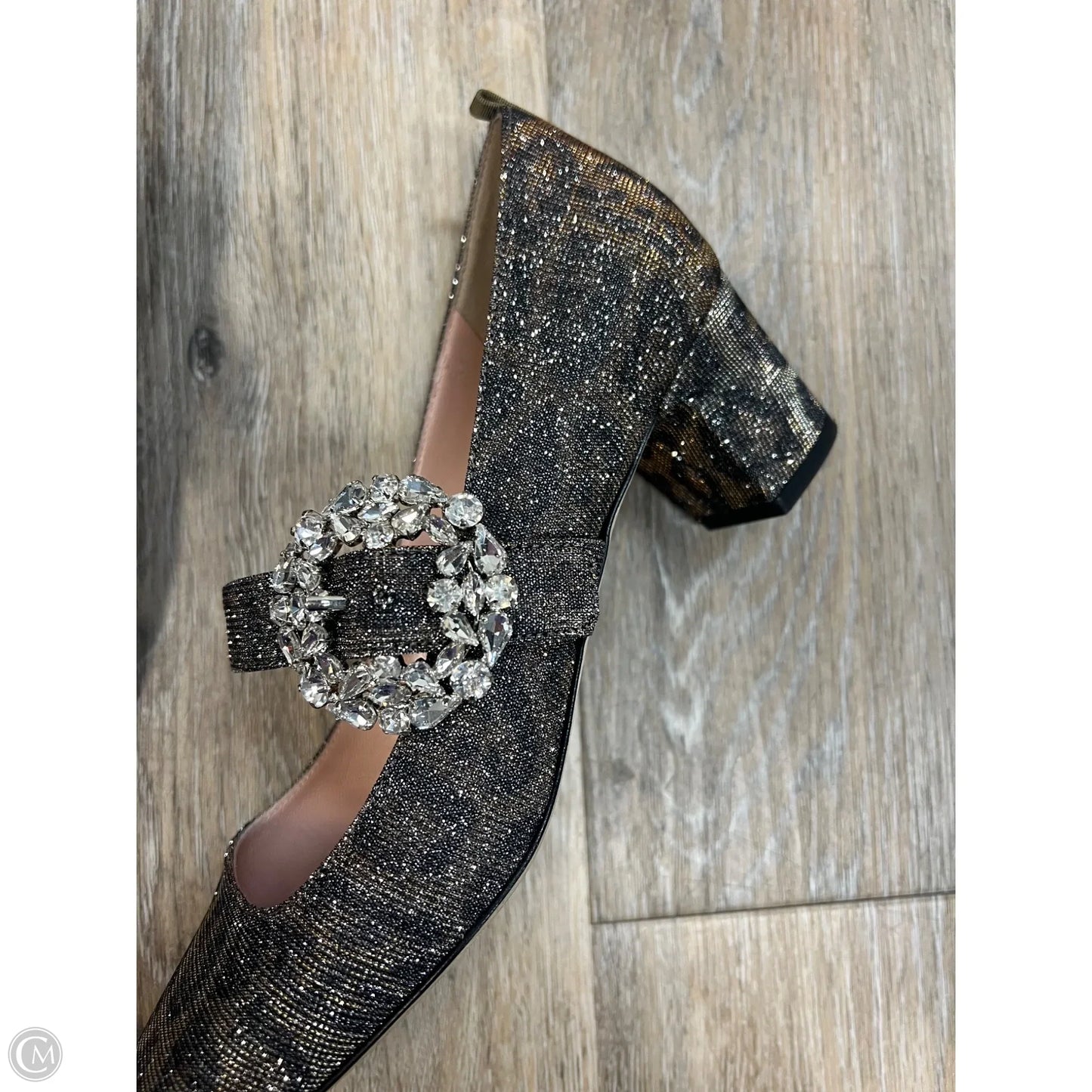 Shoes Heels Block By SJP Sarah Jessica Parker In Silver, Size: 7.5