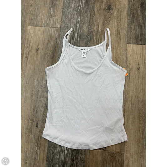 Athletic Tank Top By Athleta In White, Size: Xs