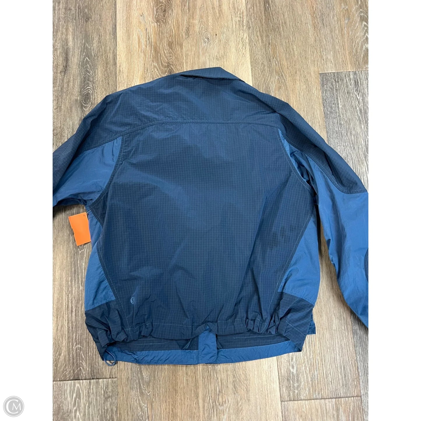 Athletic Jacket By Lululemon In Blue, Size: 4