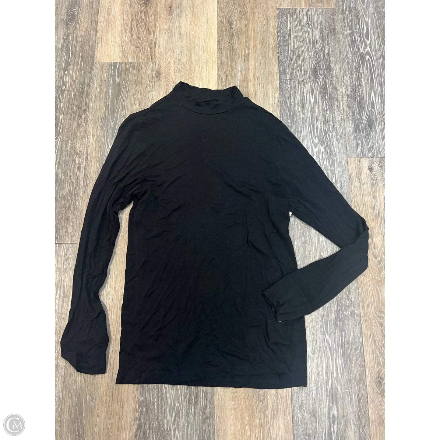Top Long Sleeve By Wonder Wink In Black, Size: S