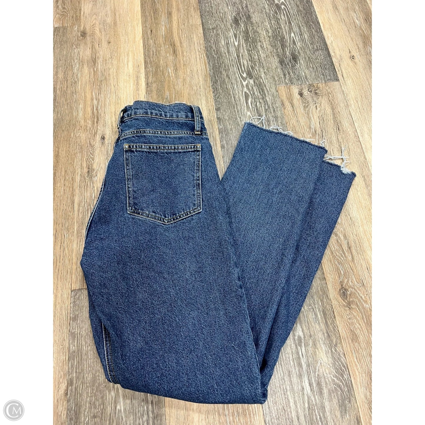 Jeans Straight By KHY In Blue Denim, Size: 4/27