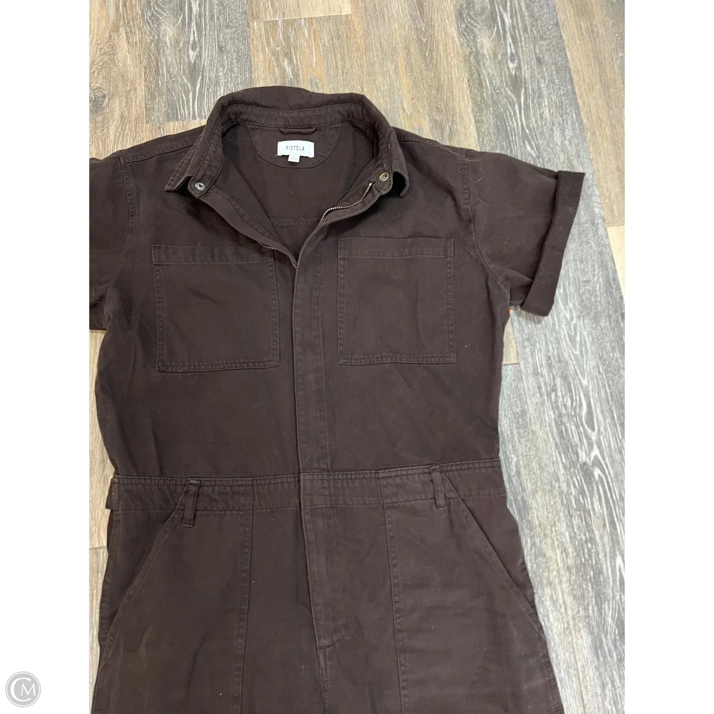 Jumpsuit By Pistola In Brown Denim, Size: L