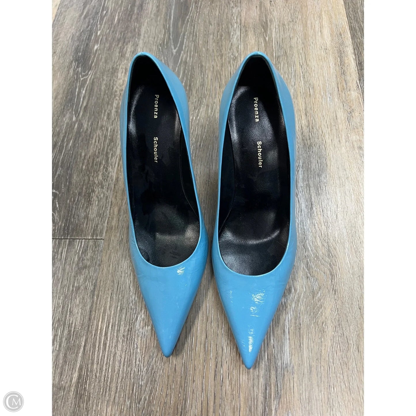 Shoes Luxury Designer By Proenza-schouler In Blue, Size: 7.5 (37.5)