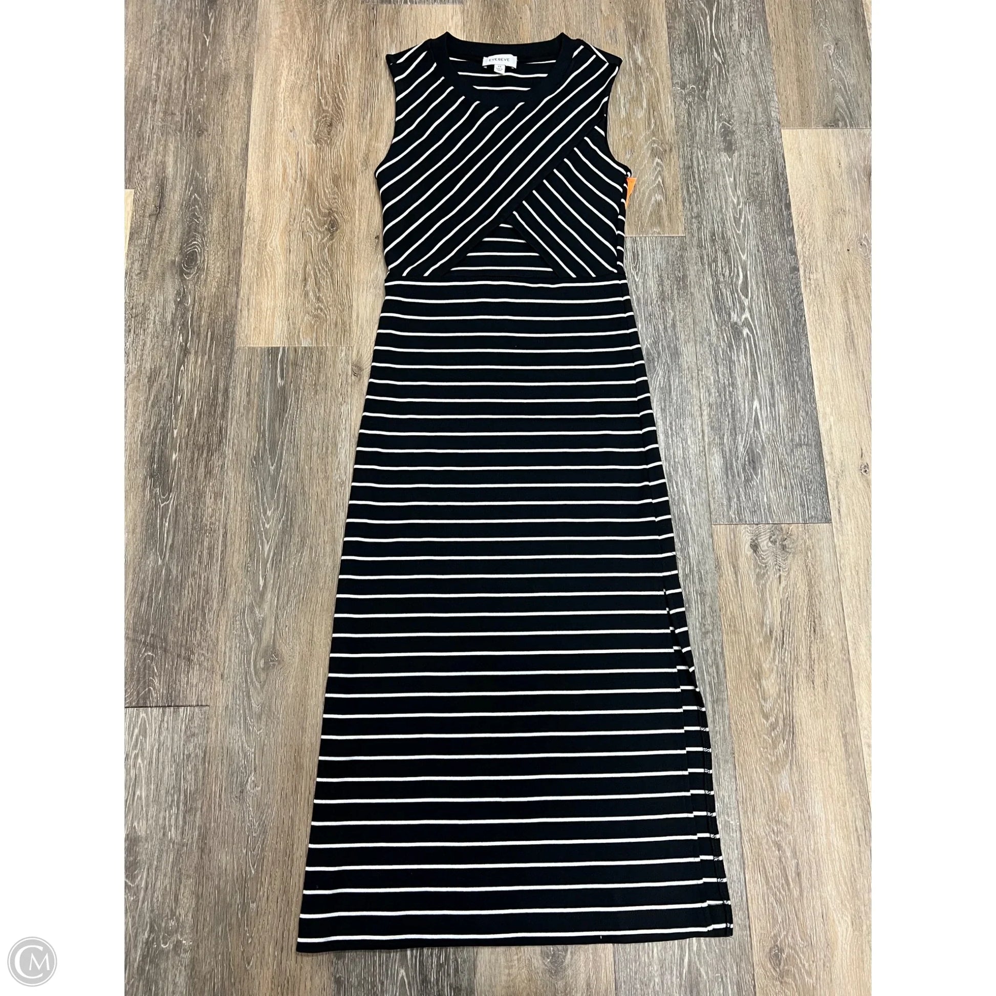 Dress Casual Maxi By Evereve In Black, Size: Xs