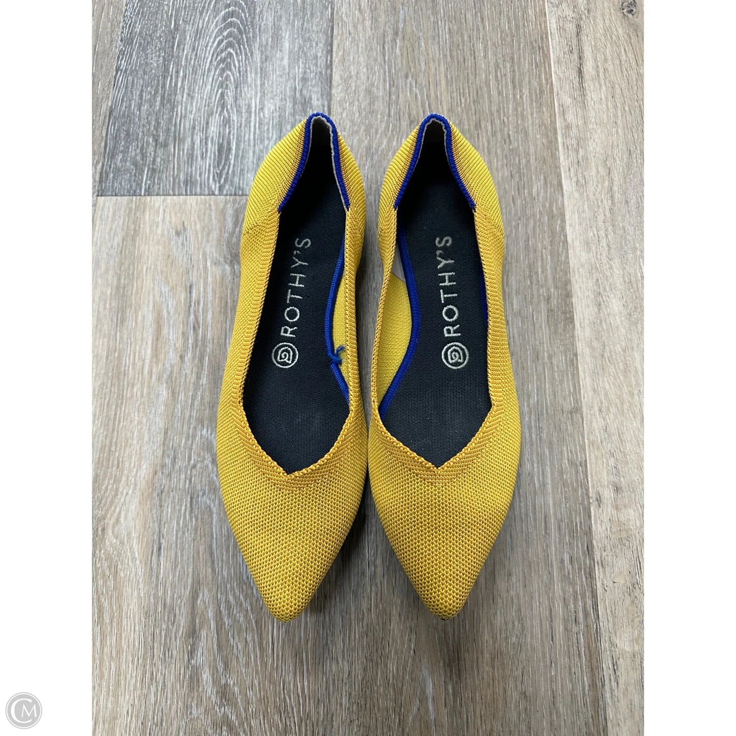 Shoes Flats By Rothys In Yellow, Size: 8.5