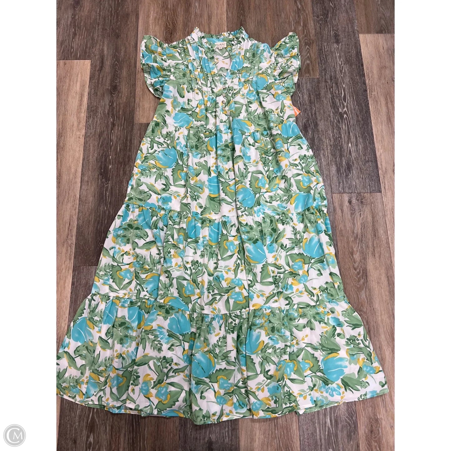 -Dress Casual Maxi By Shop the Mint In Green, Size: M