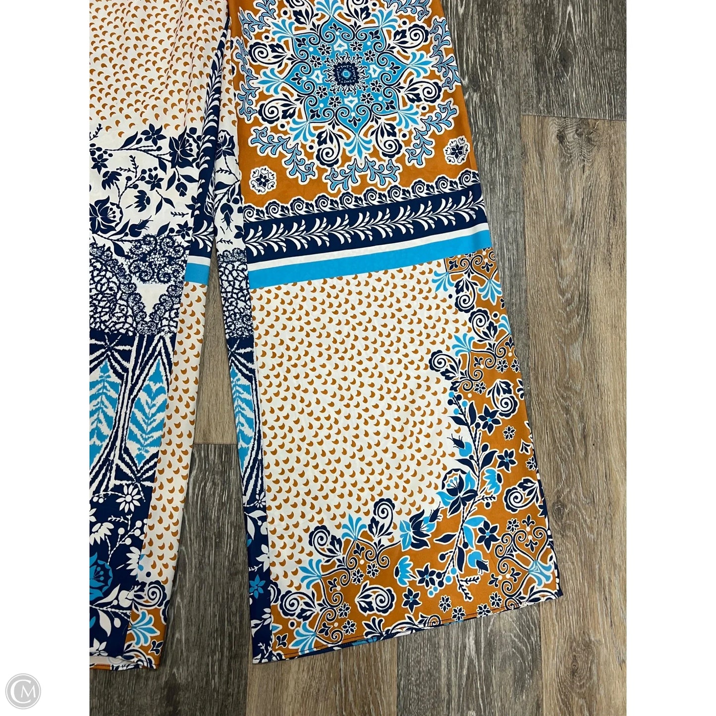 -Pants Wide Leg By Current Air In Blue, Size: M
