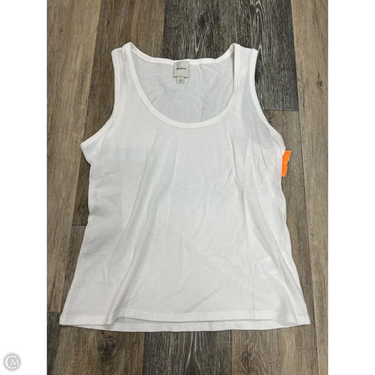 Top Sleeveless By Maeve In White, Size: S