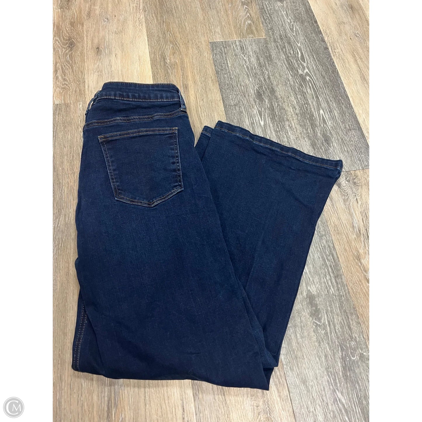 Jeans Wide Leg By Kut In Grey Denim, Size: 8