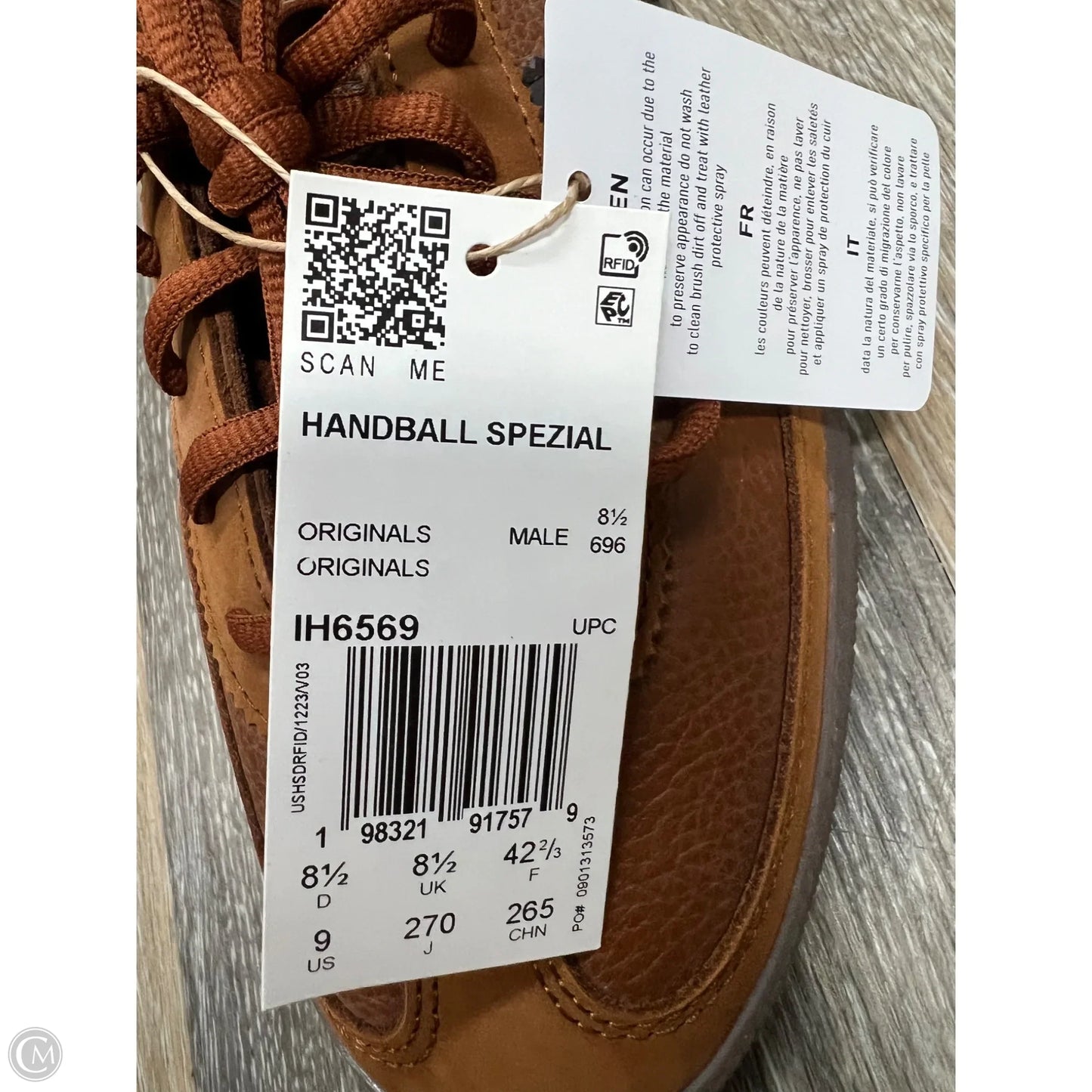 Shoes Sneakers By Adidas In Tan, Size: 9