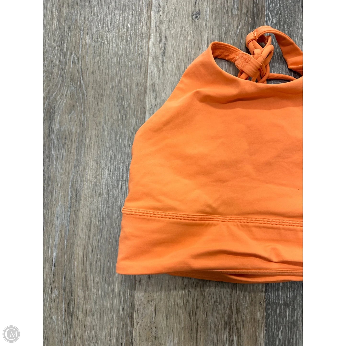 Athletic Bra By Lululemon In Orange, Size: 6