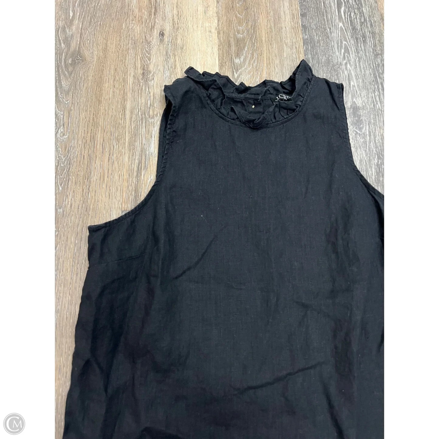 Top Sleeveless By J. Crew In Black, Size: Xl