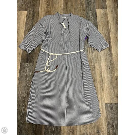 Dress Casual Maxi By Banana Republic In Striped Pattern, Size: Xl