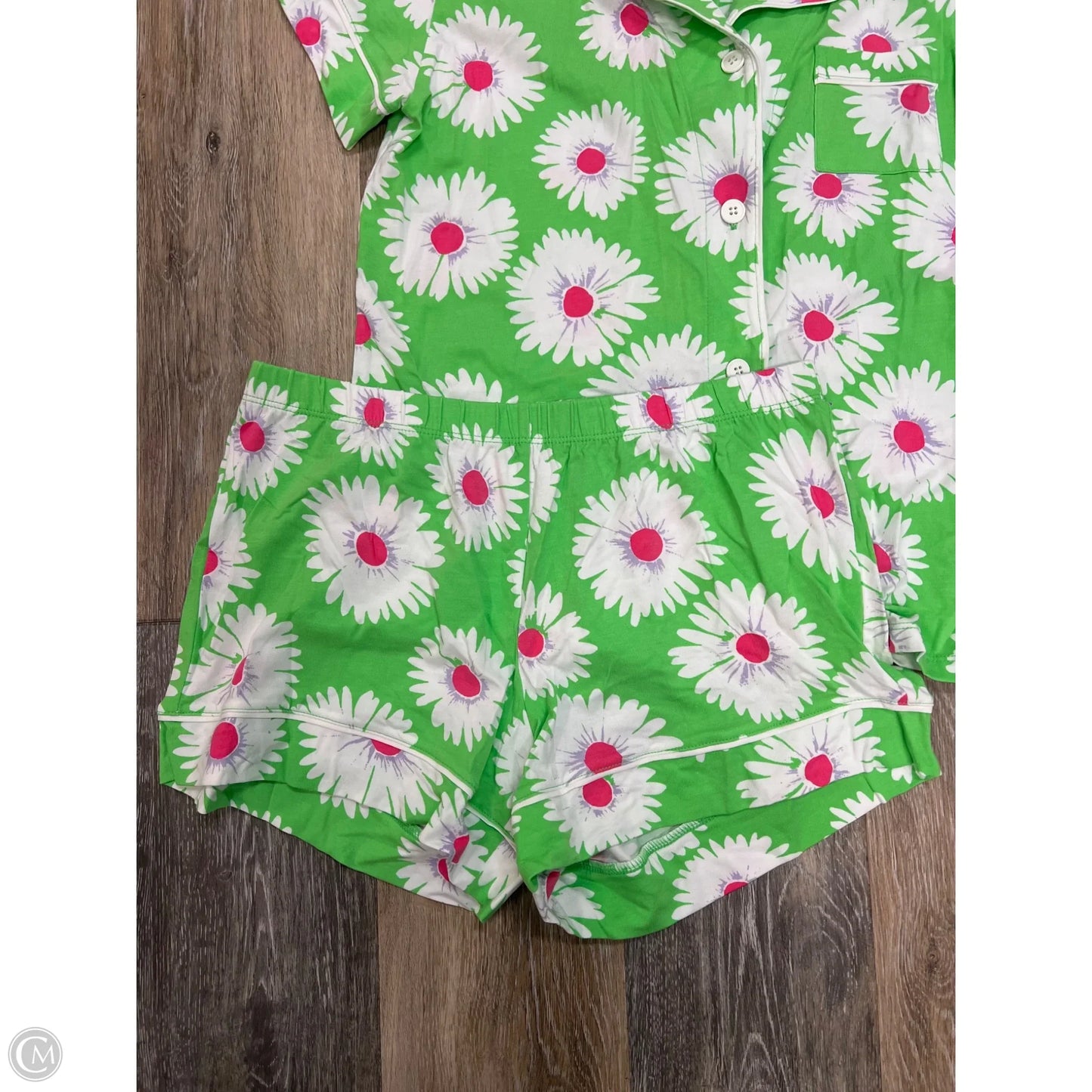 Pajamas 2pc By The Cats Pajamas In Green, Size: M