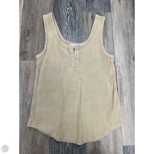 Tank Top By New In In Yellow, Size: M