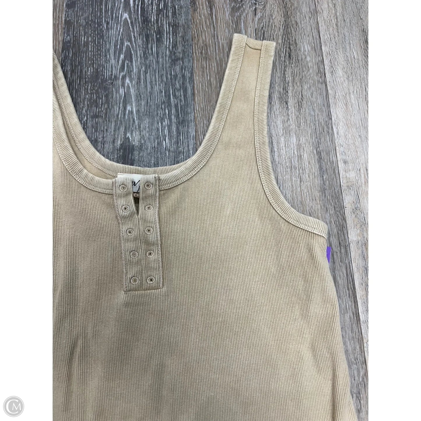 Tank Top By New In In Yellow, Size: M