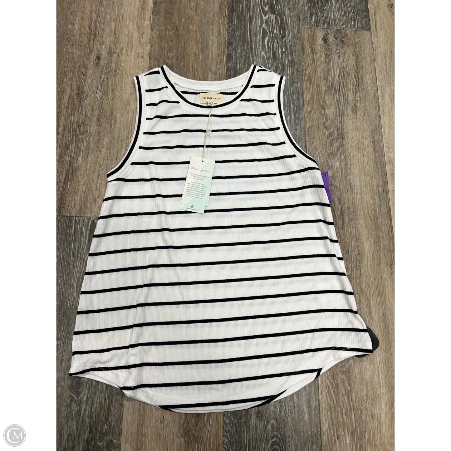 Tank Top By Thread And Supply In Striped Pattern, Size: S