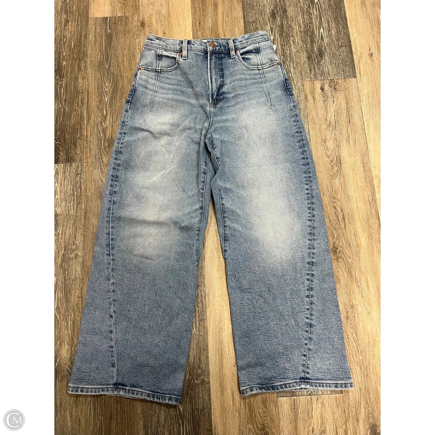 Jeans Wide Leg By Pistola In Blue Denim, Size: 4